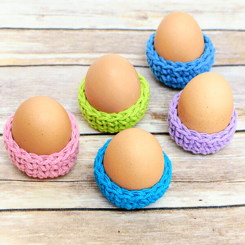 Easter Egg Cozy Crochet Pattern by Petals To Picots