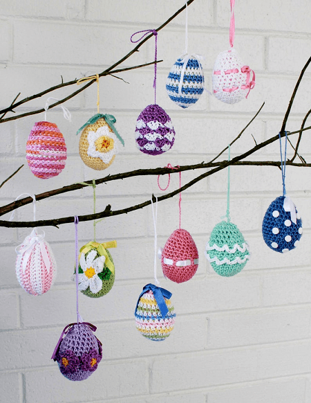 Easter Eggs Crochet Pattern by Maggie's Crochet