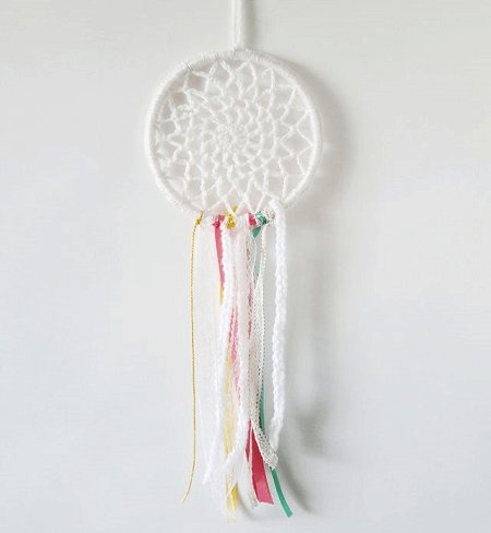 Easy Crochet Dreamcatcher Pattern by Craft Bits