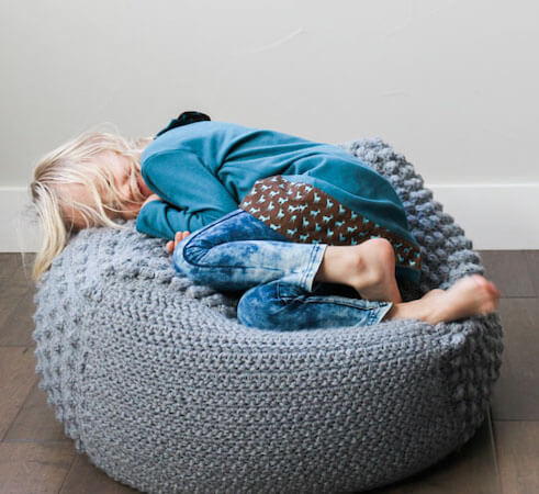 Free Crochet Bean Bag Pattern by Make And Do Crew