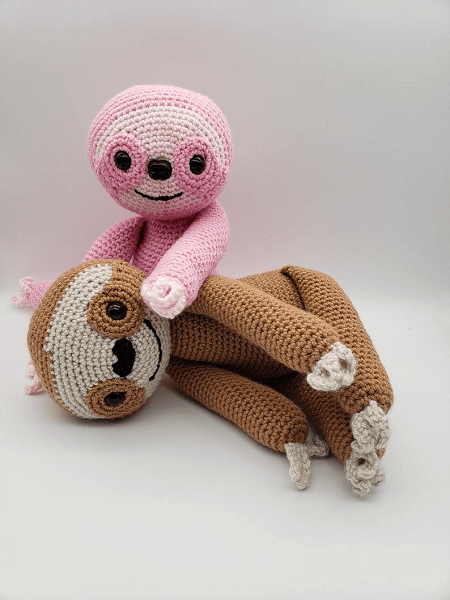 Sloth Amigurumi Pattern by Spunky Onion Patterns