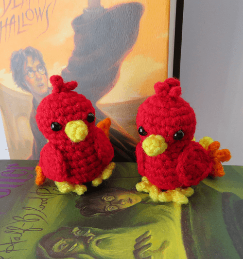 Tiny Phoenix Crochet Pattern by On A Whim By Lynn