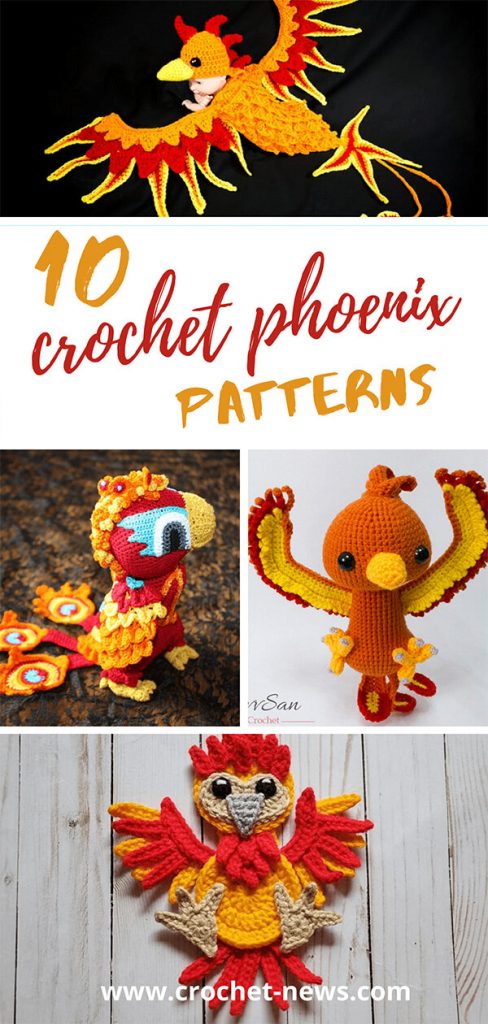 10 Crochet Phoenix Patterns