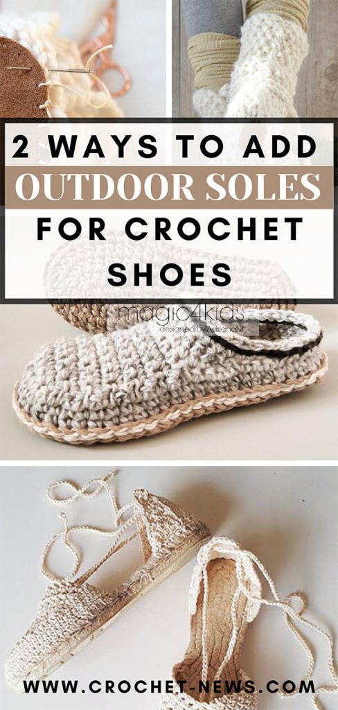 crochet slippers with soles