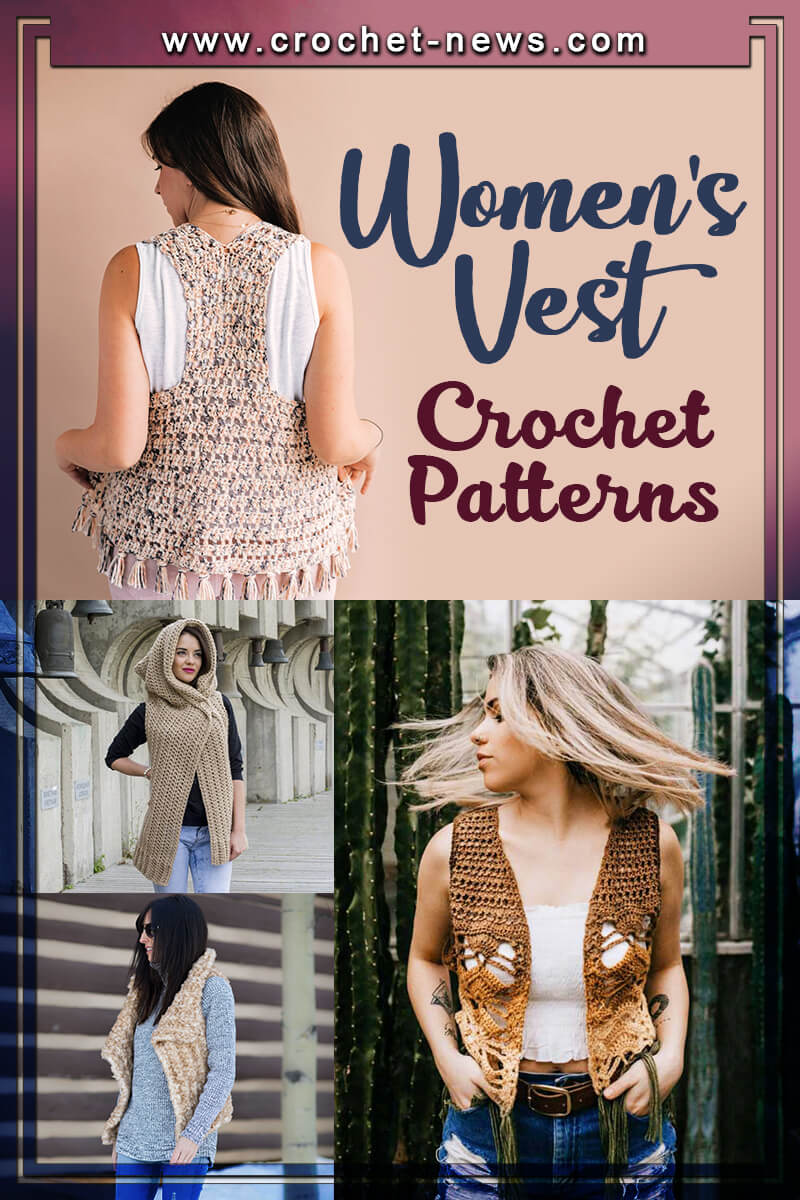 35 Women's Crochet Vest Patterns Crochet News