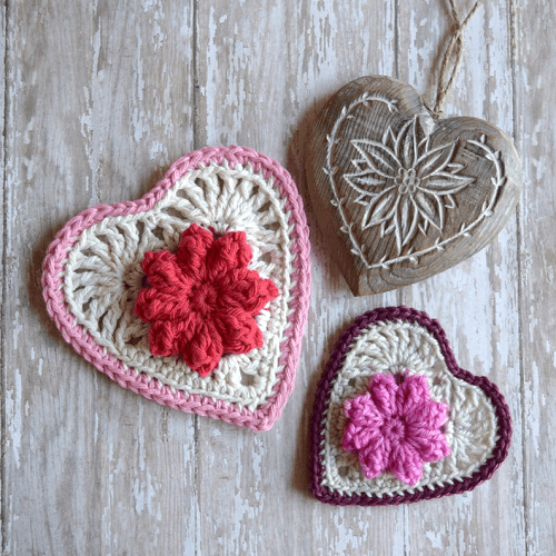 Bavarian Heart Crochet Pattern by Island Style Crochet