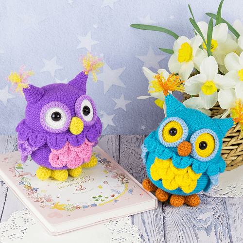 Crochet Owl Amigurumi Pattern by Amigurumi Today