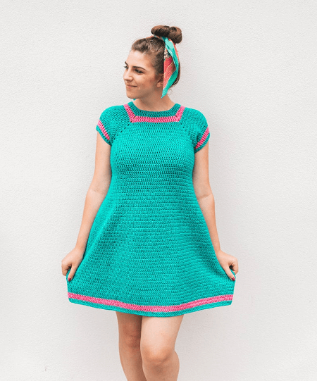 Crochet Penelope Dress Pattern by Sewrella