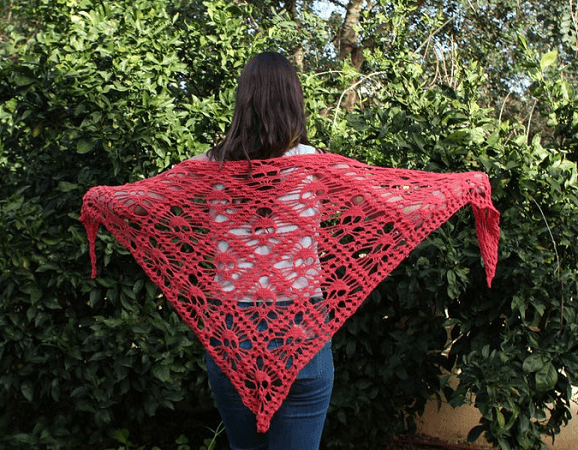 Shawl Skull Crochet Pattern by Etty 2504