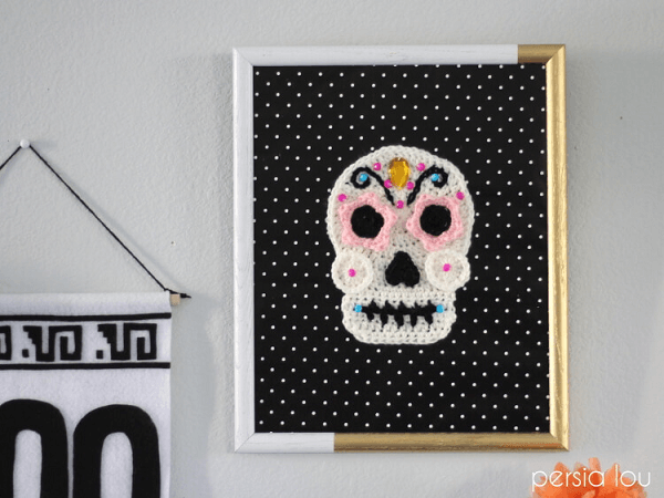 Free Skull Crochet Pattern by Persia Lou