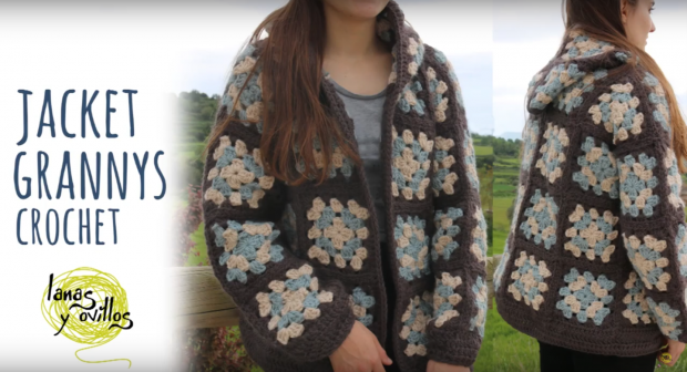 easy tutorial Crochet Hooded Gypsy Jacket Free Pattern