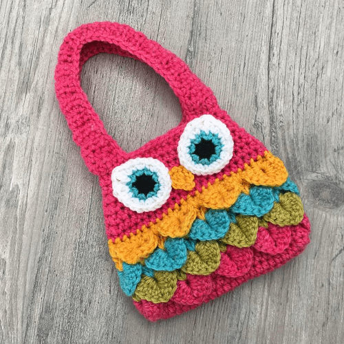 Owl Purse Crochet Pattern by A Frayed Knot Boutique