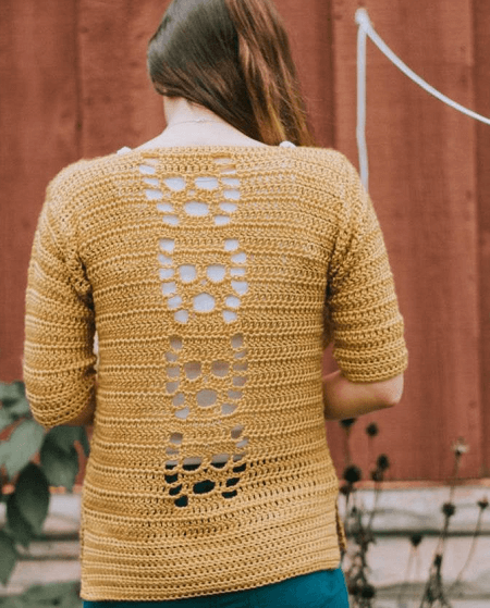 Skull Sweater Crochet Pattern by Serendipity As Always