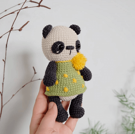 Sweet Panda Amigurumi Pattern by Amigurum