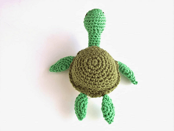 Turtle Crochet Amigurumi Pattern by The Blue Elephants