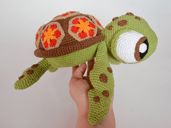 Turtle Crochet Pattern by Krawka