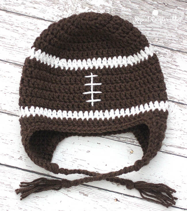 12 Crochet Football Pattern for the Football Game Days Crochet News