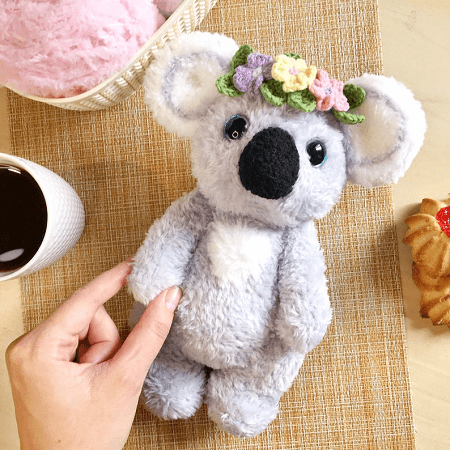 Crochet Koala Amigurumi Pattern by My Toy Crochet