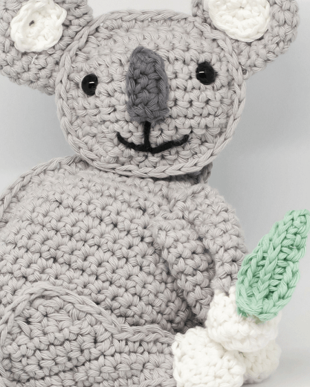 Crochet Koala Bear Pattern by Yarn Hild