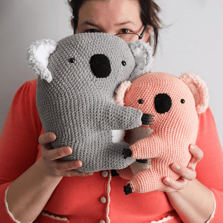 George, The Koala Cuddly Amigurumi Pattern by Irene Strange