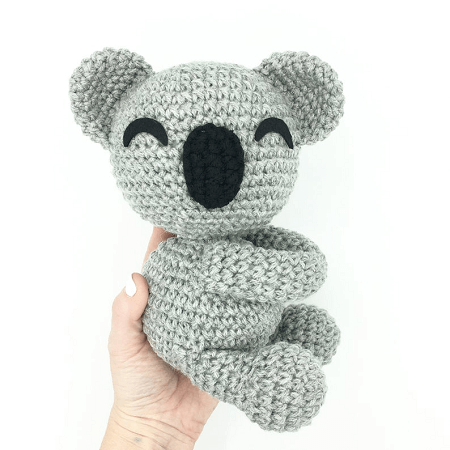 Hatching Koala Crochet Amigurumi Pattern by Kayte Dids