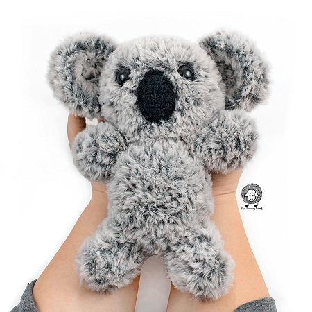  Kaya, The Koala Free Crochet Pattern by The Loopy Lamb