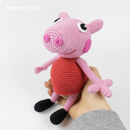 Peppa Pig Free Crochet Pattern by Amigurumi Today