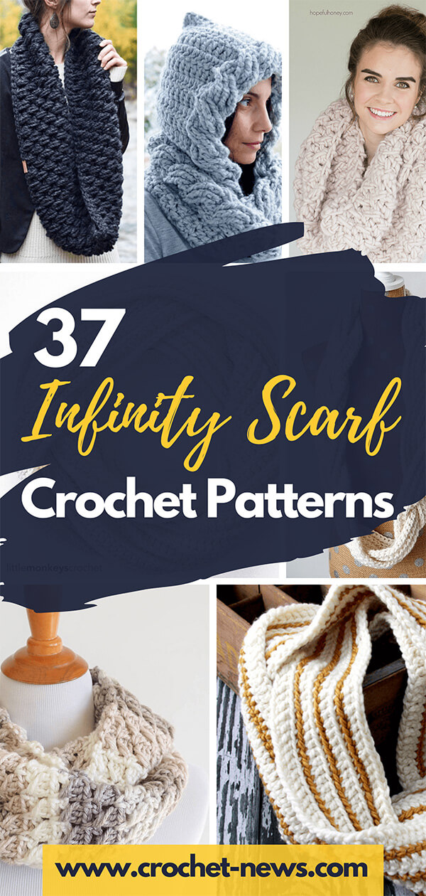 37 Crochet Infinity Scarf Patterns - Crochet News