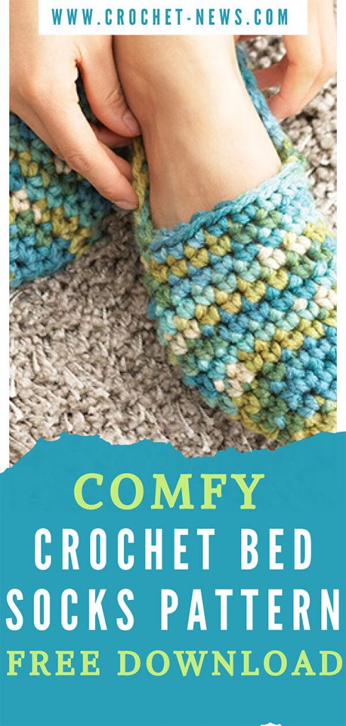 Comfy Crochet Bed Socks Pattern Free Download