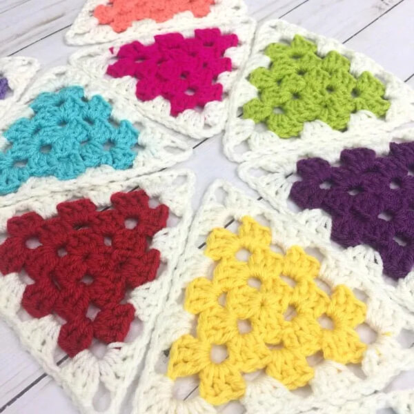 Crochet Granny Triangles By okiegirlblingnthings