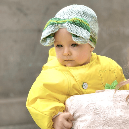 Crochet Baby Bow Hat Turban Pattern by Crochet And Pattern