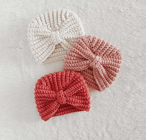 Crochet Baby Turban by Croby Patterns