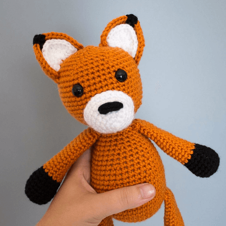 Crochet Fox Pattern by The Friendly Red Fox