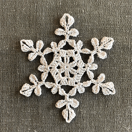 Free Crochet Snowflake Pattern by Jessica Wifall