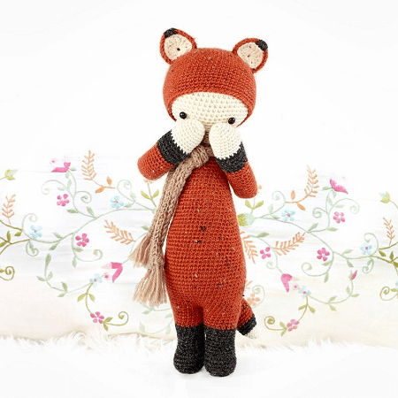 Fibi, The Fox Crochet Amigurumi Pattern by Lalylala