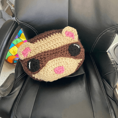 crochet ferret sweater