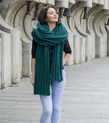 Lenny Scarf Crochet Pattern by Avarus Crochet Designs