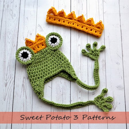 Princess And The Frog Crochet Pattern by Sweet Potato 3