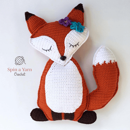 Ragdoll Free Fox Crochet Pattern by Spin A Yarn Crochet