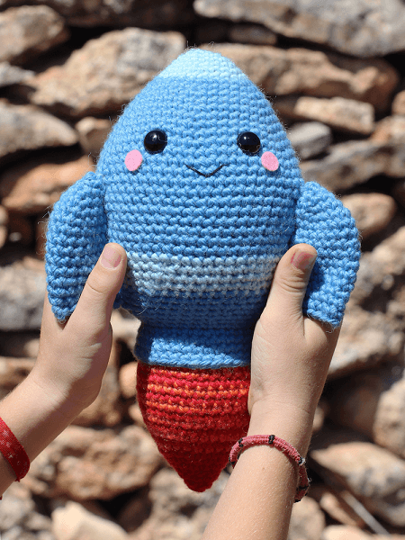 Ray, The Rocket Crochet Pattern by Tremendu