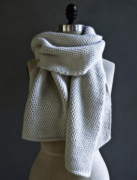 Tunisian Crochet Scarf Pattern by Purl Soho