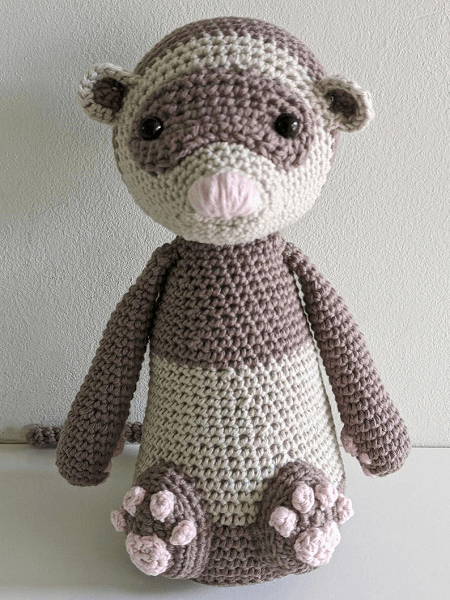 Wallace, The Ferret Crochet Pattern by Lou Ki Studio Crafts