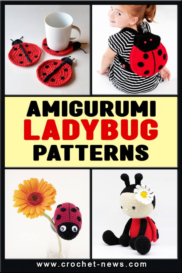 AMIGURUMI LADYBUG PATTERNS