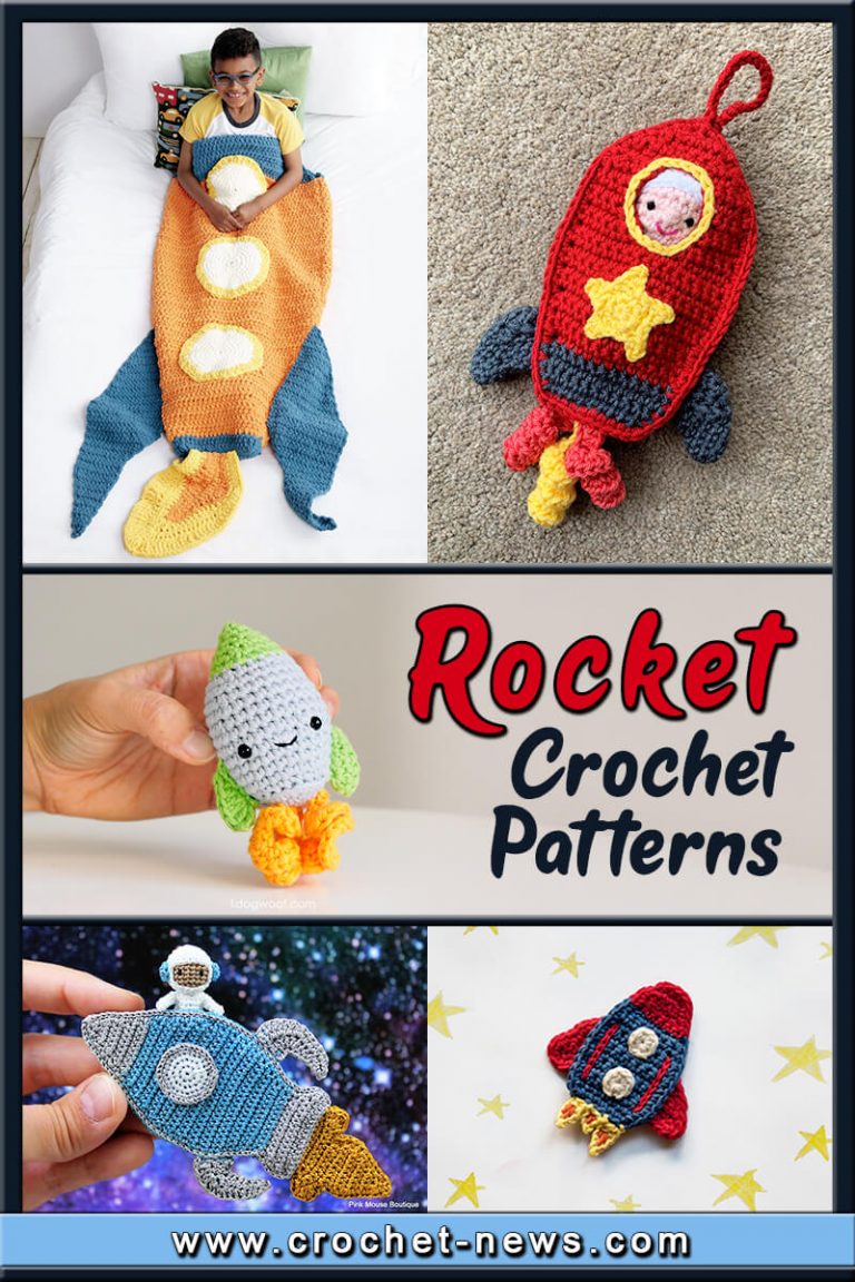 10 Crochet Rocket Patterns - Crochet News