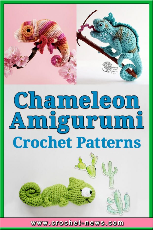 CROCHET CHAMELEON AMIGURUMI PATTERNS