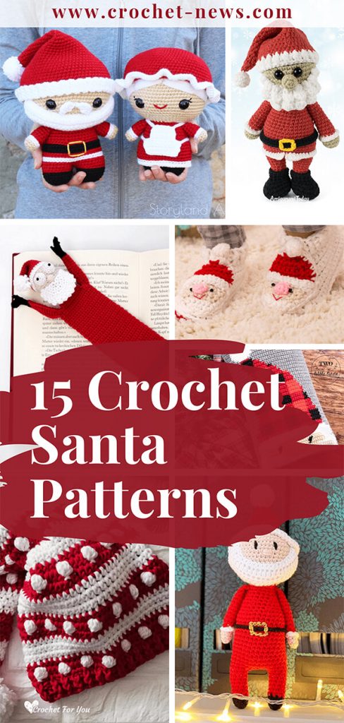15 Crochet Santa Patterns