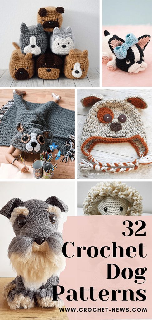 crochet dog stuffed animal pattern