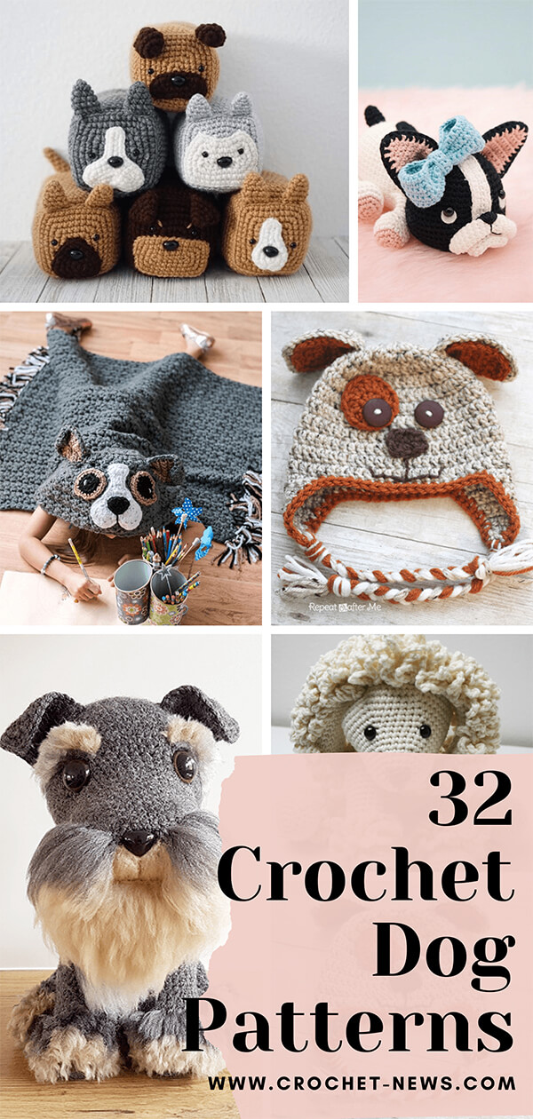 32 Crochet Dog Patterns Crochet News