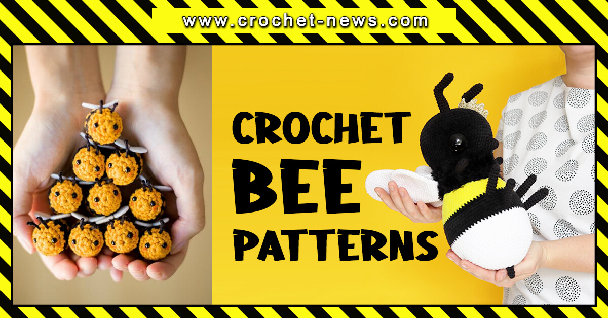 47 Crochet Bee Patterns