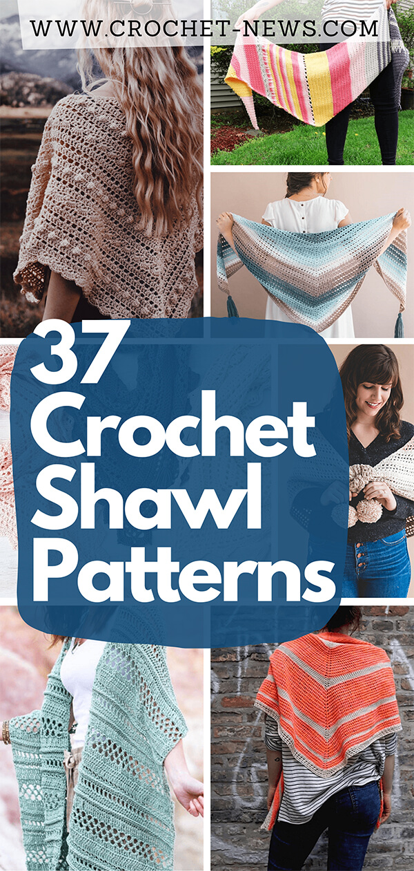 37 Crochet Shawl Patterns - Crochet News